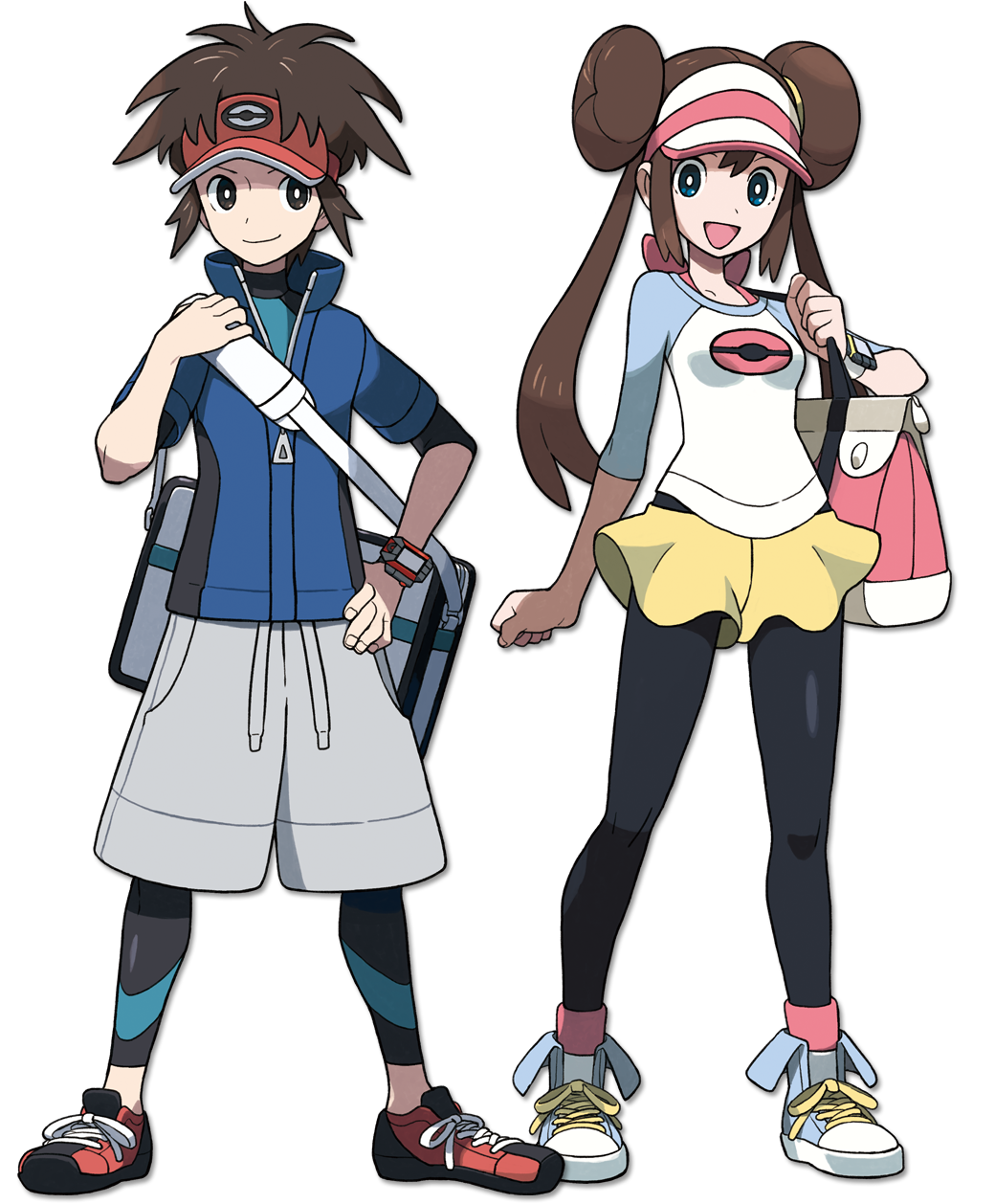 Personajes De Pok mon Blanco 2 Y Pok mon Negro 2 Pok Company