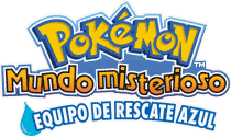 Logo Pokemon Mundo Misterioso Azul