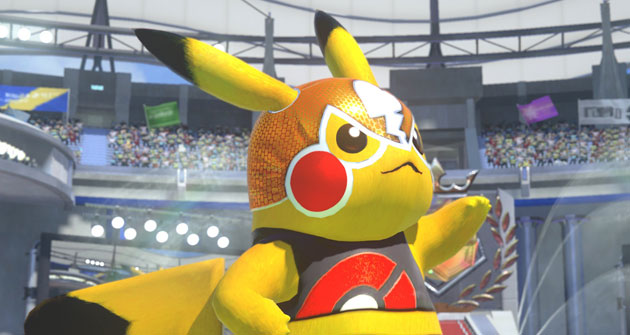 Pikachu Enmascarada disponible en Pokkén Tournament