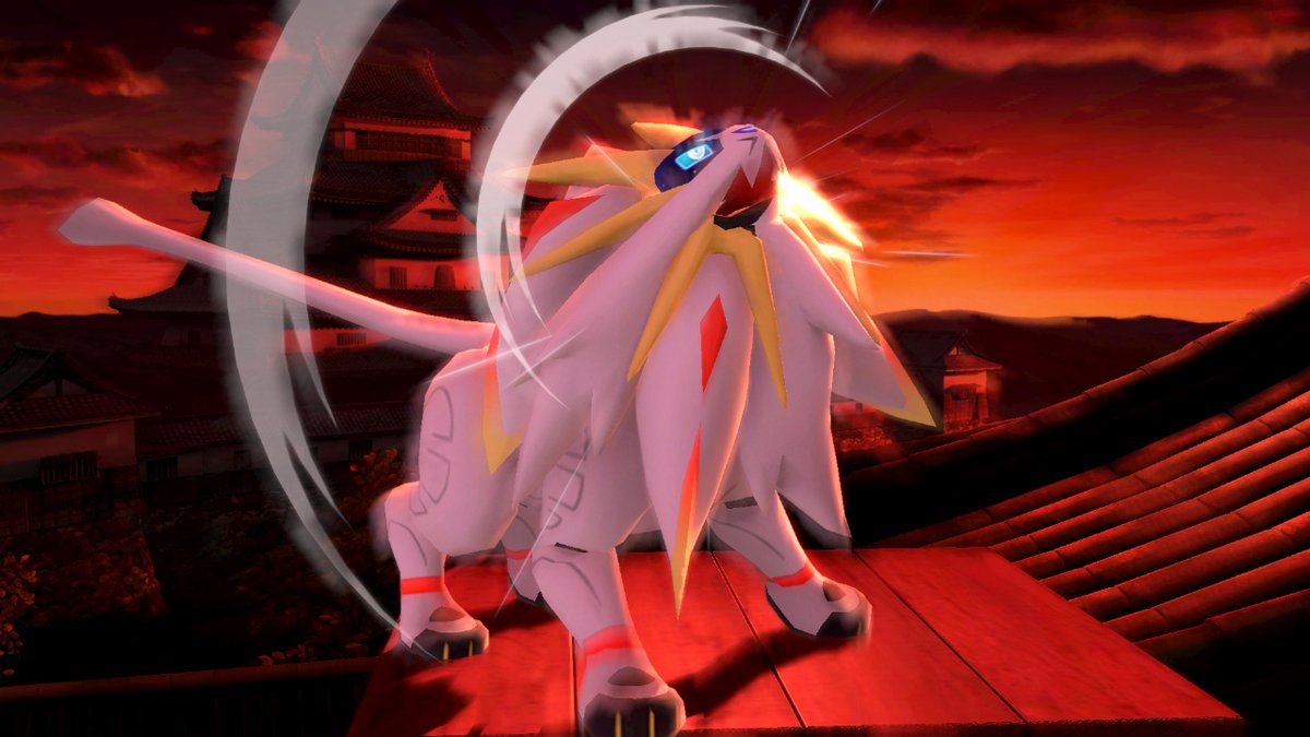 Solgaleo y Lunala en Super Smash Bros. Ultimate