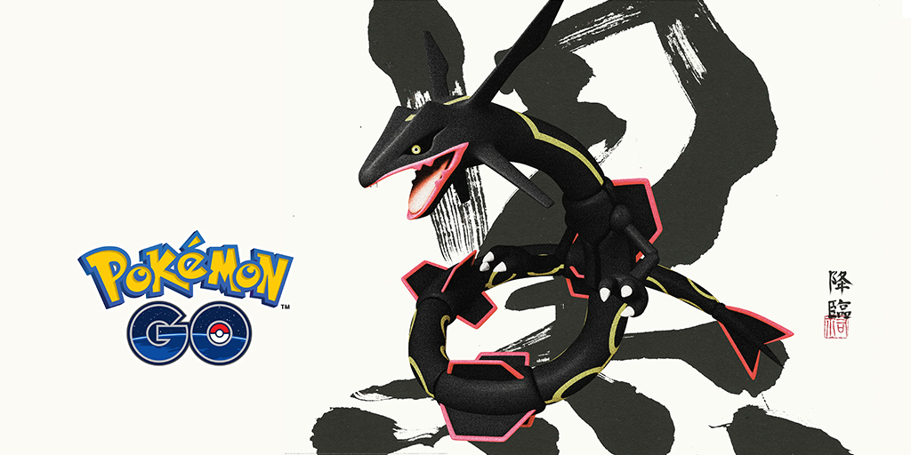 Rayquaza variocolor llega a Pokémon GO