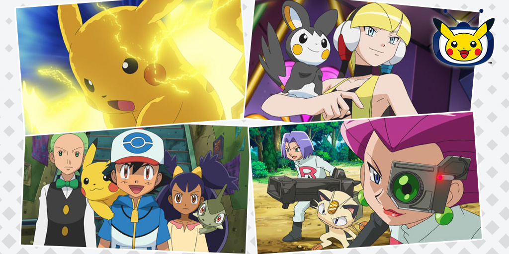 Pokémon Negro y Blanco: Destinos rivales en TV Pokémon