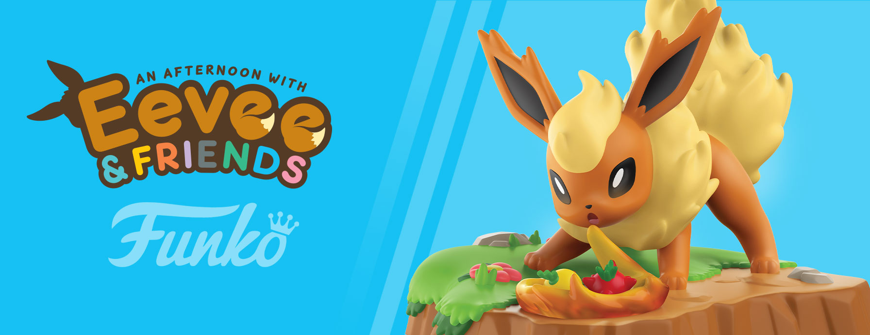 Figura de Flareon en Pokémon Center