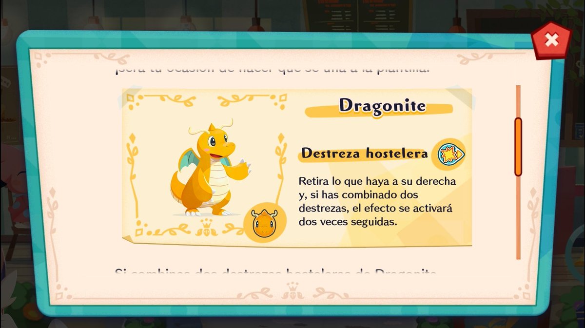 Dragonite llegará a Pokémon Café Mix