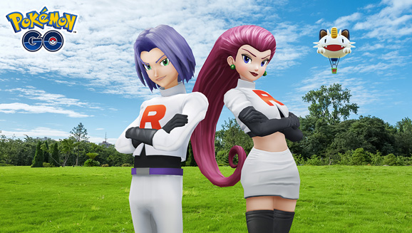 Jessie y James en Pokémon GO