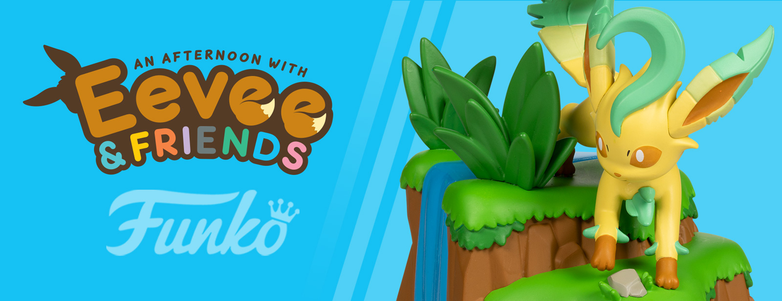 Figura de Leafeon en Pokémon Center