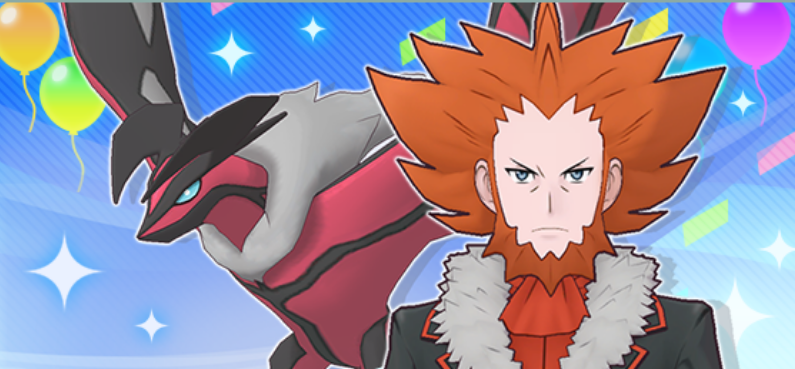 Lysson e Yveltal en Pokémon Masters