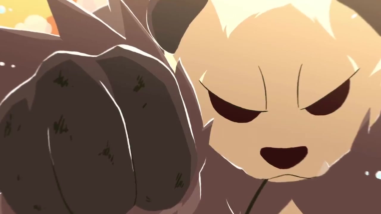¡Pancham el héroe! (POKÉTOON) Pancham evoluciona a Pangoro