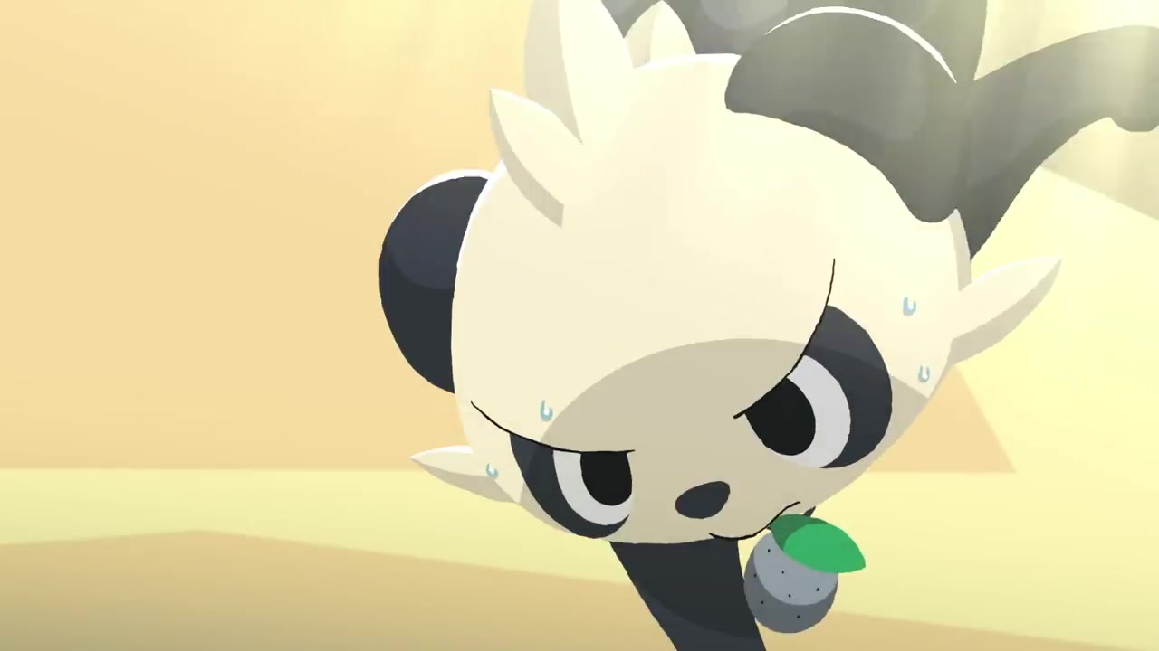 ¡Pancham el héroe! (POKÉTOON) Pancham entrenando