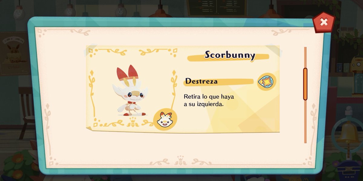 Scorbunny vuelve a Pokémon Café Mix