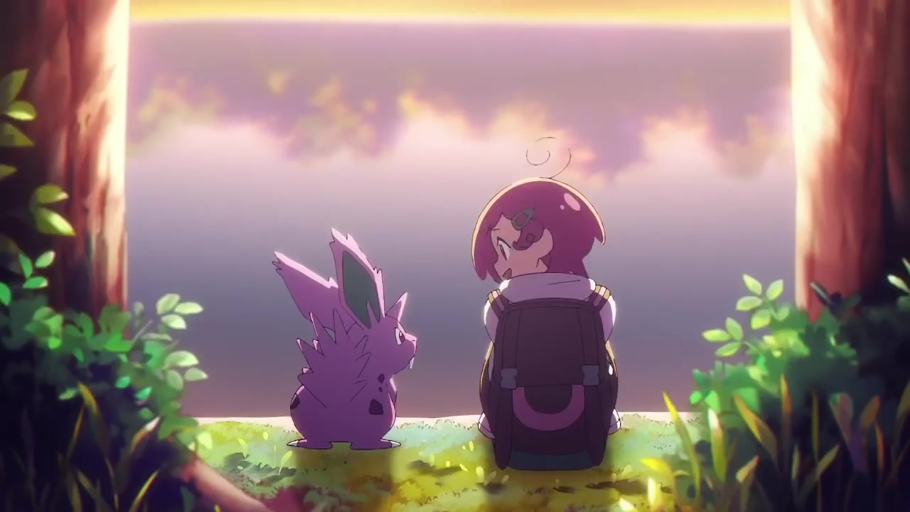 El sueño de Tsubomi (POKÉTOON) Nidoran y Tsubomi