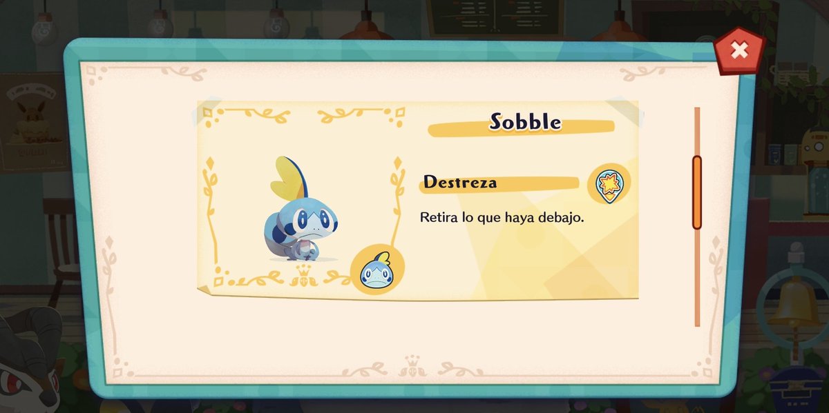 ¡Sobble vuelve a Pokémon Café Mix!