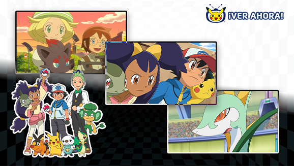 ¡Teselia con Ash, Iris y Millo! (TV Poké)
