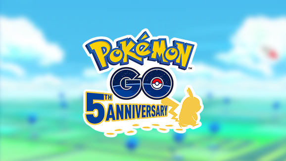 ¡El quinto aniversario de Pokémon GO!