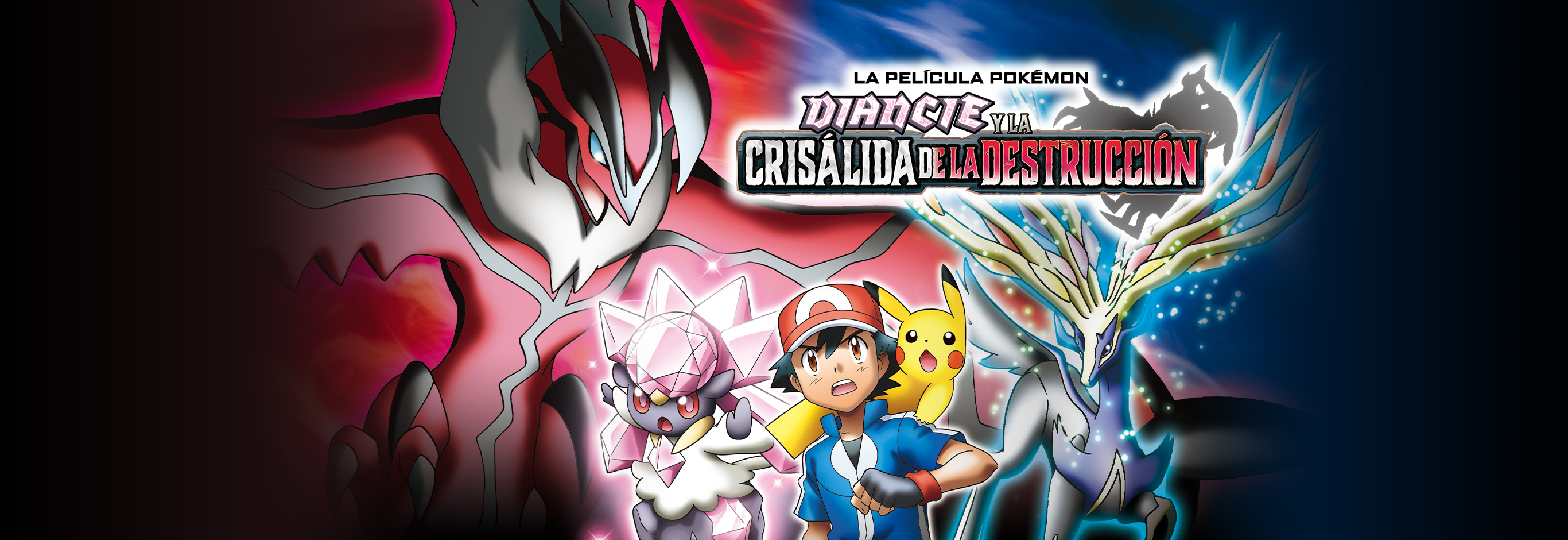 Diancie y la crisálida de la destrucción,
