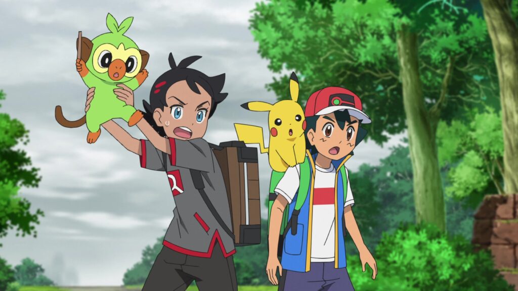 Goh regaña a Grookey
