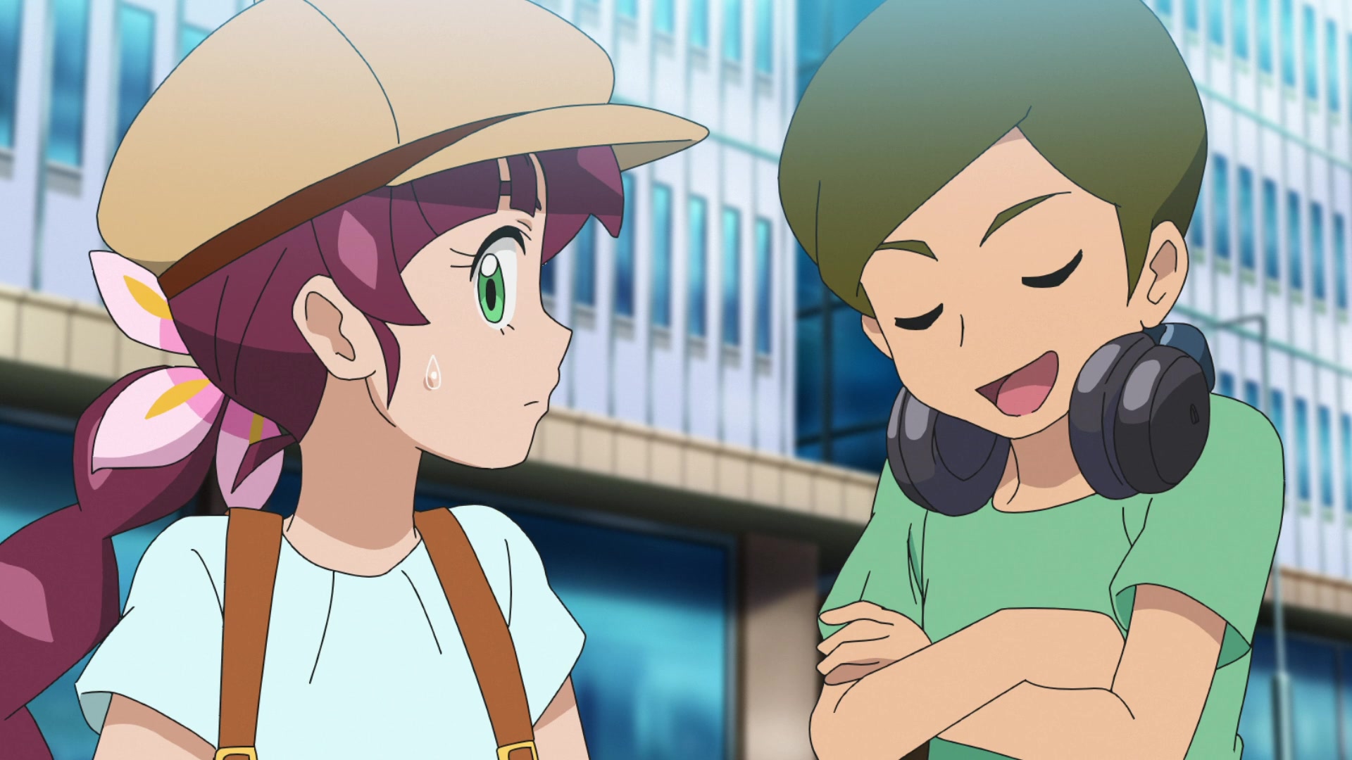Chloe turista en Sinnoh