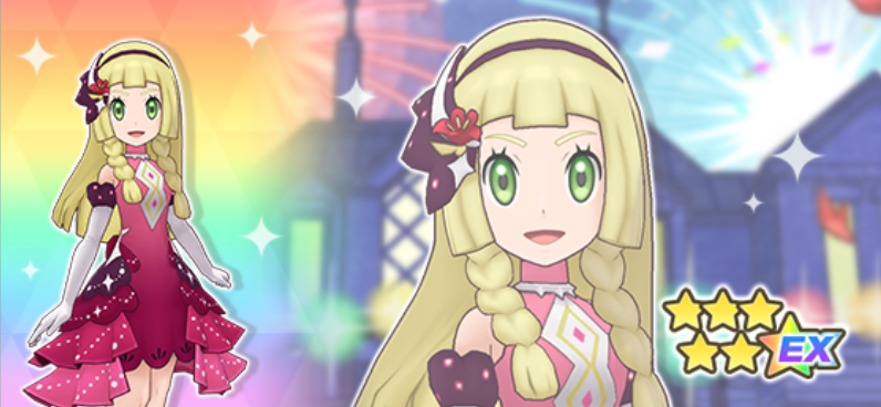 Pokémon Masters EX Lylia 6 Estrellas