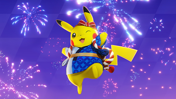 Pokémon UNITE Licencia de Pikachu Matsuri