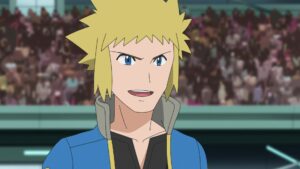 Episodio 77 Viajes Pokémon Lectro cree que Ash llegará a Clase Maestra