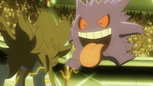 Episodio 77 Viajes Pokémon Gengar y Luxray