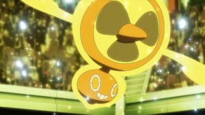 Episodio 77 Viajes Pokémon Rotom Forma Ventilador