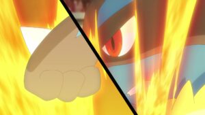 Episodio 77 Viajes Pokémon Inversión de Lucario