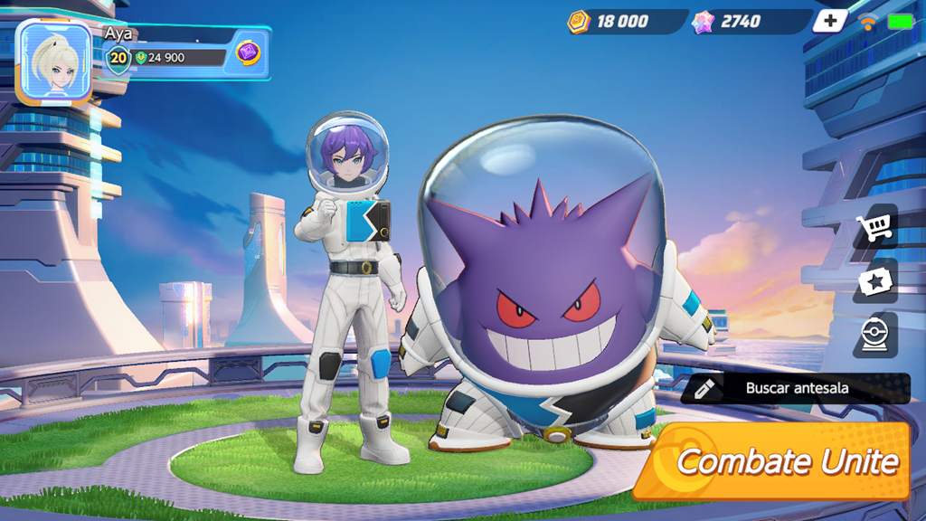 Pokémon UNITE Pase de Combate Gravedad 094