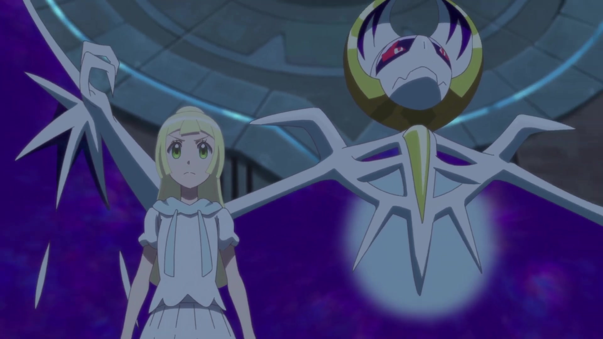 Evoluciones Pokémon: El eclipse (Alola) Lylia y Lunala