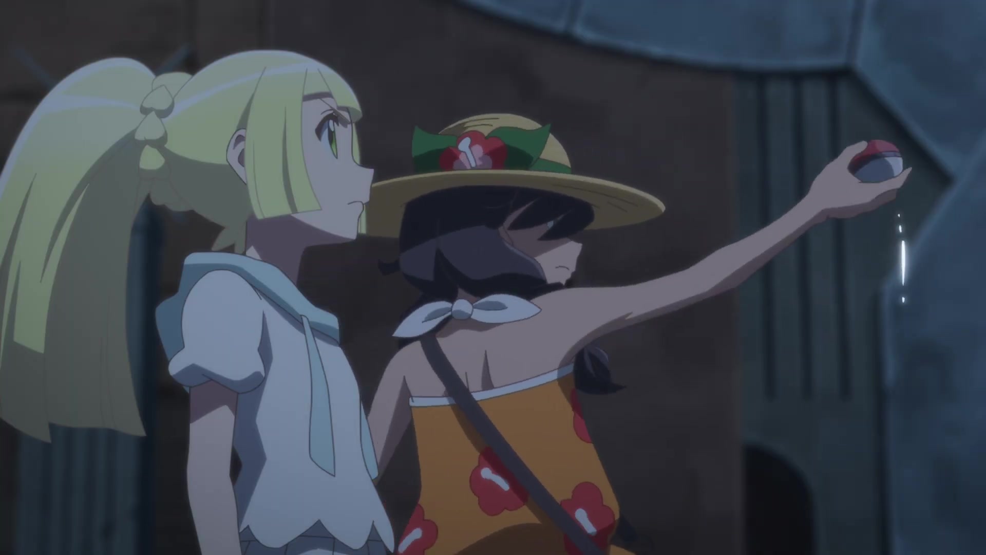 Evoluciones Pokémon: El eclipse (Alola) Lylia y Selene