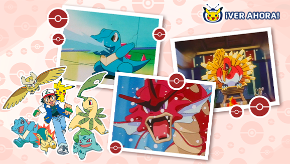 TV Pokémon: ¡Ash y Pikachu en Johto!
