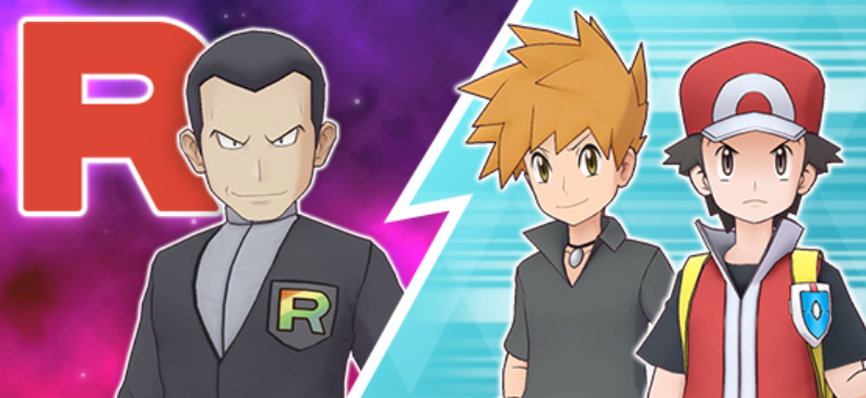 ¡Rojo y Snorlax en Pokémon Masters EX! Giovanni, Azul y Rojo