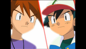 TV Pokémon: ¡Ash y Pikachu en Johto! Gary Oak contra Ash Ketchum en la Liga Johto