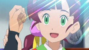 Episodio 79 Viajes Pokémon Haruhi convence a Katsuki de ayudarse mutuamente