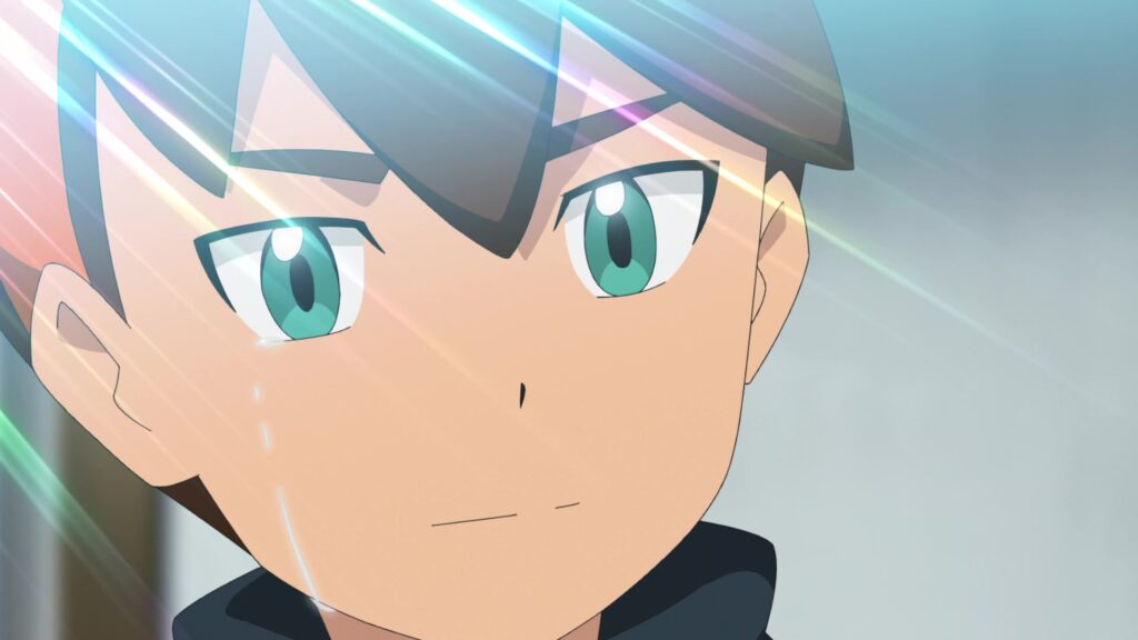 Episodio 79 Viajes Pokémon Katsuki acepta la ayuda de Haruhi entre lágrimas