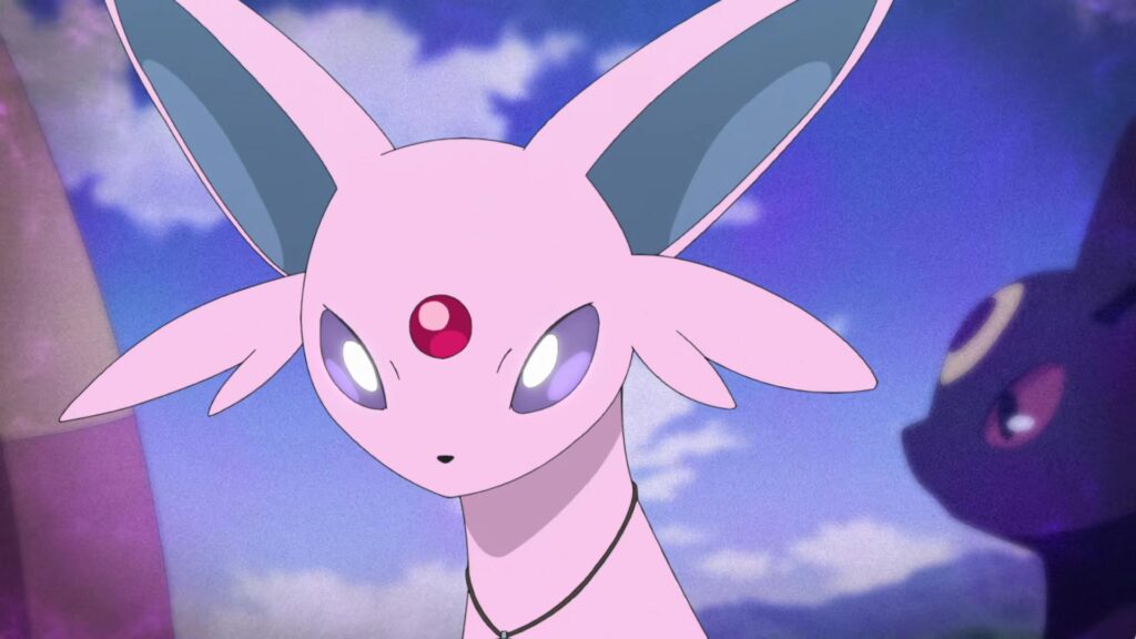 Episodio 79 Viajes Pokémon Premonición de Espeon