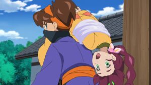 Episodio 79 Viajes Pokémon Katsuki secuestra a Chloe creyendo que es Haruhi