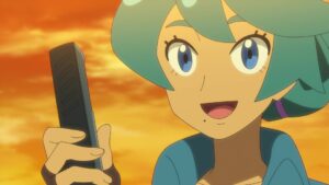 Episodio 80 Viajes Pokémon Asahi valida la misión de prueba de Goh