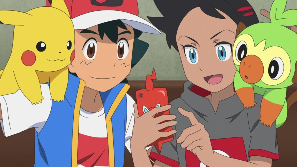 Episodio 80 Viajes Pokémon Ash Pikachu Goh Grookey