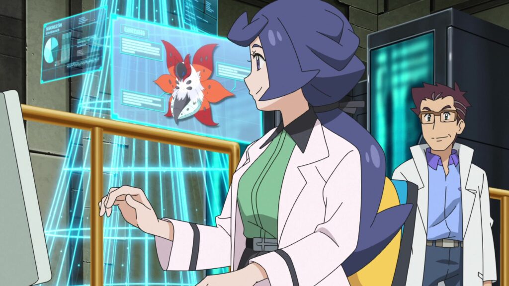 Episodio 80 Viajes Pokémon Chrysa y el Profesor Cerezo