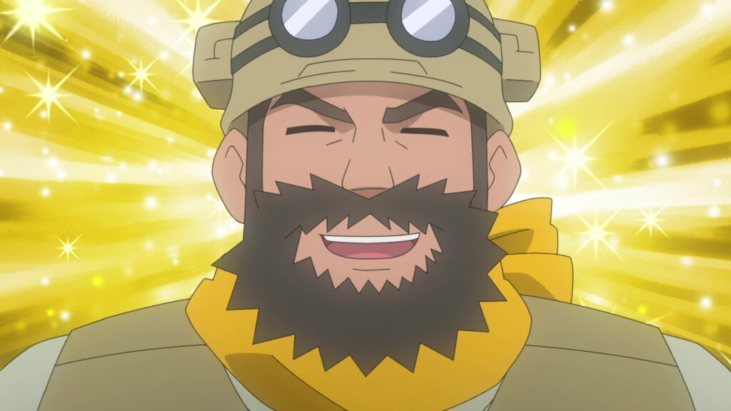Episodio 80 Viajes Pokémon Jefe del equipo de excavación