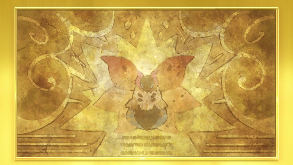 Episodio 80 Viajes Pokémon Mural de Volcarona