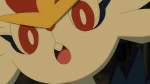 Episodio 80 Viajes Pokémon Cinderace de Goh