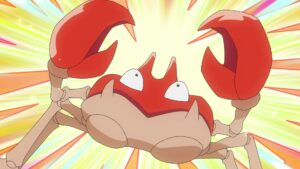 Episodio 80 Viajes Pokémon Krabby de Goh