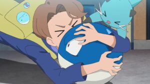 Episodio 81 Viajes Pokémon Abel Dewott Voltorb variocolor (azul) de Goh