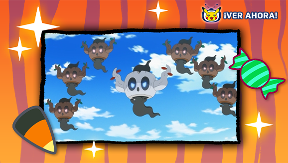 ¡Una fiesta fantasmal en TV Pokémon!