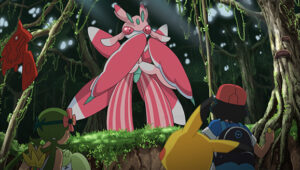 TV Pokémon: Ash explora selvas y bosques Lulú y Lurantis