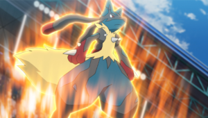 ¡Una fiesta fantasmal en TV Pokémon! Mega-Lucario de Corelia