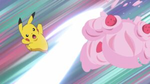Episodio 82 Viajes Pokémon Pikachu contra Alcremie