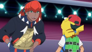 Episodio 82 Viajes Pokémon Roy reconoce a Ash